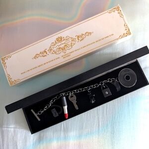 MAC Cosmetics Holiday 2007 Employee Charm Bracelet In Original Box. Super rare!